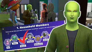 I Tried James Turner's Every Occult Challenge in The Sims 4 - Part 1