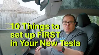 First 10 things to set up in your new Tesla Model Y