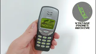 Nokia 3210- NSE-8 Mobile phone menu browse, ringtones, games, wallpapers