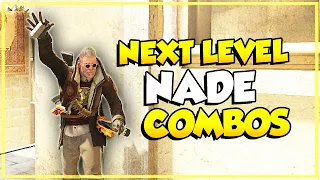 CS:GO - Next Level Nade Combos (Smoke + Molotov + Flash)