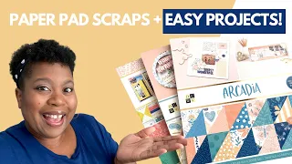 YouTube LIVE! PART III: Using Scraps from My 1 Paper Pad + 10 Layout Challenge! Cards and More!