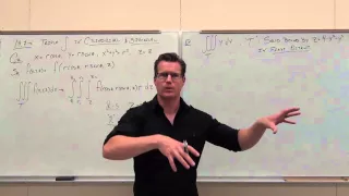 Calculus 3 Lecture 14.7:  TRIPLE Integrals Over Regions with CYLINDRICAL or SPHERICAL Coord.