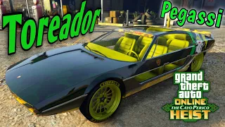 GTA 5 Online TOREADOR Pegassi | Обзор | Тюнинг | Геймплей | The Cayo Perico Heist