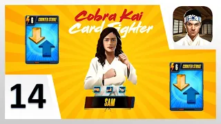 COBRA KAI CARD FIGHTER Gameplay Walkthrough Part 14 - Defense wins Karate (iOS, Android)