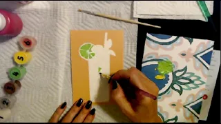 ASMR | Paint by Number Postcard 8-1-2021 (Whisper)