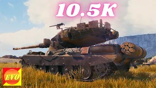 AMX 50 B  10.5K Damage 5 Kills World of Tanks Replays