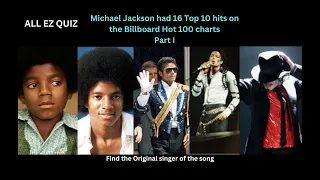 Michael Jackson's Top 10 Hits Challenge, Can You Spot the Original MJ Performance? #michaeljackson