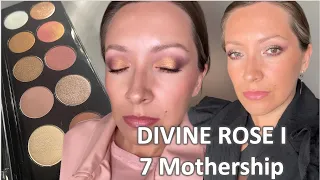 Mothership 7: DIVINE ROSE I Pat McGrath / все оттенки на глазах/ 11 макияжей/Marigudik