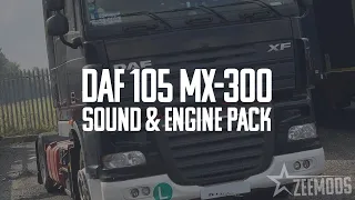 [ETS2] DAF 105 MX-300 Sound & Engine Pack