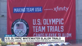 Kayakers, canoers try to punch ticket for 2024 Paris Olympics