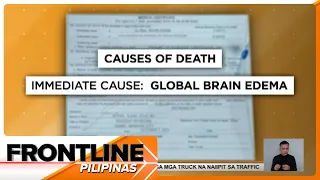 Death certificate ng estudyanteng sinampal umano ng guro, inilabas na | Frontline Pilipinas
