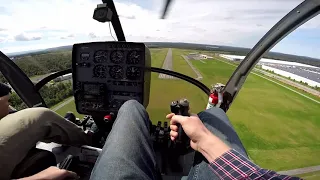 Schweizer 300C - First Time Flying