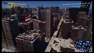 Spider-Man Miles Morales max height glitch