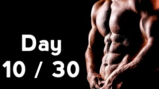 30 Days Six Pack Abs Workout Program Day: 10/30