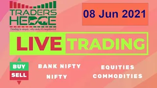 8 June Bank Nifty & Nifty #LiveTrading #Nifty #BankNifty Live Analysis #priceaction #tradershedge