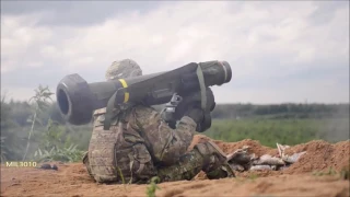 НАТО - ПТРК FGM 148 / Javelin на полигоне в Эстонии.