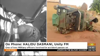 One of two Military officers involved in accident passes on - Adom TV News (26-12-22)