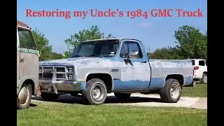 Restoration of My Uncle's 1984 GMC Truck (Part 1 of 5) | He has NO CLUE | TWG - The Watson Garage