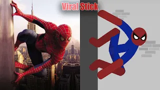 Best Falls | Spiderman vs Stickman | Stickman Dismounting Highlight and Funny Moments #153