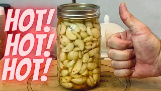 The Best Spicy Pickled Garlic | Easy Habanero Garlic Recipe
