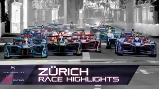Formula E Zürich E-Prix Race Highlights! (DS Virgin Racing S4 R10)