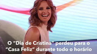 “Dia de Cristina” perde de manhã e à tarde