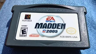 Madden 2005 GameBoy Advance