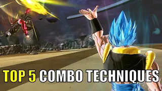Top 5 Combo Techniques For Beginners | Dragon Ball Xenoverse 2