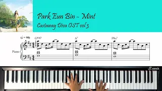 Park Eun Bin 박은빈 - Mint | Castaway Diva 무인도의 디바 OST 서목하 Vol 3 Piano Cover + Sheet +Lyric