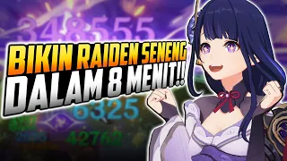 F2P ELECTRO TERKUAT!! - 2 Build TERKUAT Raiden Shogun dalam 8 menit !! - Genshin Impact Indonesia