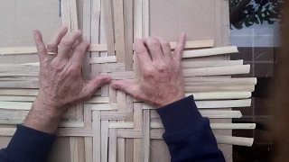 WEAVING THE FISH SCALE MODEL IN BAMBOO