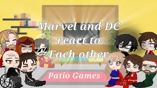 Marvel and DC react to each other || X-Men || Part 2/4