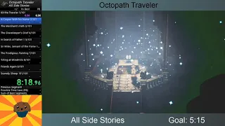 Octopath Traveler Speedrun - All Side Stories in 4:56:08 (Current WR)