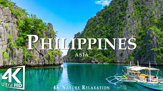 Phillippines 4K Ultra HD - Relaxing Music With Beautiful Nature Scene - Amazing Nature (Part 2)