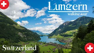 Walking Tour Of Amazing Lungern In Springtime Switzerland