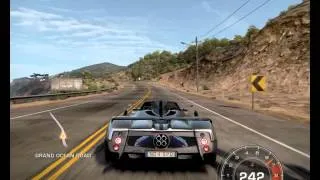 Need for Speed: Hot Pursuit HD Gameplay Test Drive Pagani Zonda cinque Roadster NFS Edition