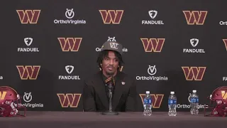 New Commanders QB Jayden Daniels' Introductory Press Conference