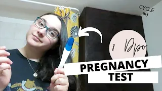 Live Pregnancy Test At 8 Dpo || Early pregnancy tests and faint lines || TTC Baby #3 Cycle 13