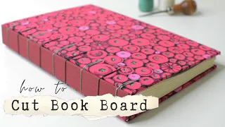 How to Cut Book Board in 7 Steps | Bookbinding for Beginners