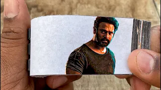 Salaar Movie Flipbook #4 | Prabhas | Shruti | Deva's Fiery Entry Flip Book | Flip Book Artist 2024