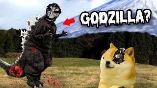 EL VERDADERO ORIGEN DE GODZILLA, ES UN HUMANO? Terrorifico (El hombre del traje) - Hilos con cheems