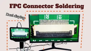 Andonstar-- FPC Connector Soldering｜How to replace 24P Pins connector w/ a soldering iron