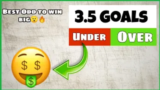 Under 3.5 Goals Betting Strategy- The Best Betting Option to Always win?! 🤫