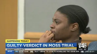 Tiffany Moss found guilty, sentencing phase begins