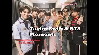 BTS & Taylor Swift Compilation (BangSwift Moments)