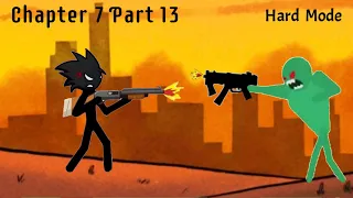 Stickman vs Zombies Hard Mode Chapter 7 Part 13 Level 66-70