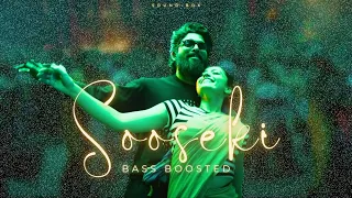 Sooseki Song Bass Boosted | Pushpa2 Allu Arjun Rasmika #sukumar  | Sound