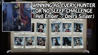 WINNING AS EVERY HUNTERS CHALLENGE (Grab your popcorn) - Identity v