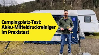 Campingplatz-Test: Akku-Mitteldruckreiniger im Praxistest | Kärcher