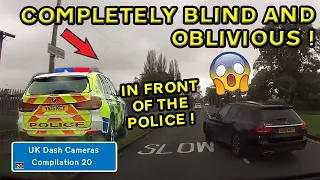 UK Dash Cameras - Compilation 20 - 2024 Bad Drivers, Crashes & Close Calls